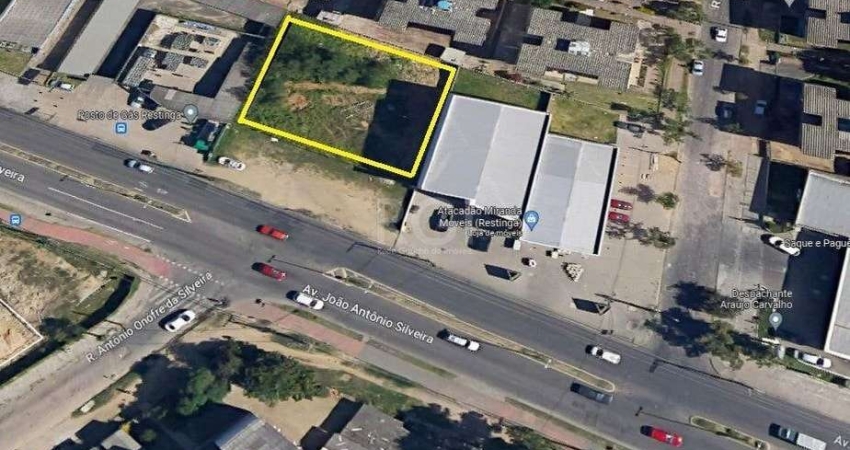 Terreno à venda na Avenida João Antônio Silveira, 1476, Restinga, Porto Alegre