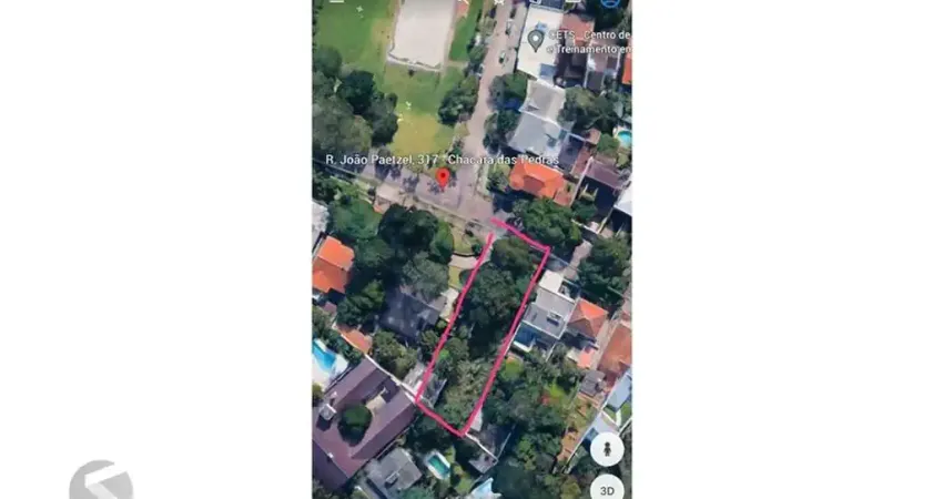 Terreno à venda na Rua João Paetzel, 383, Chácara das Pedras, Porto Alegre