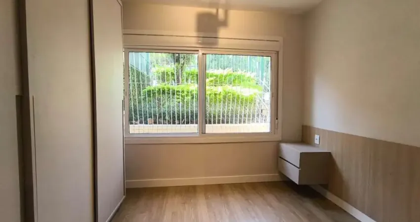 Apartamento de 1 dormitório térreo semi mobiliado bairro Petrópolis