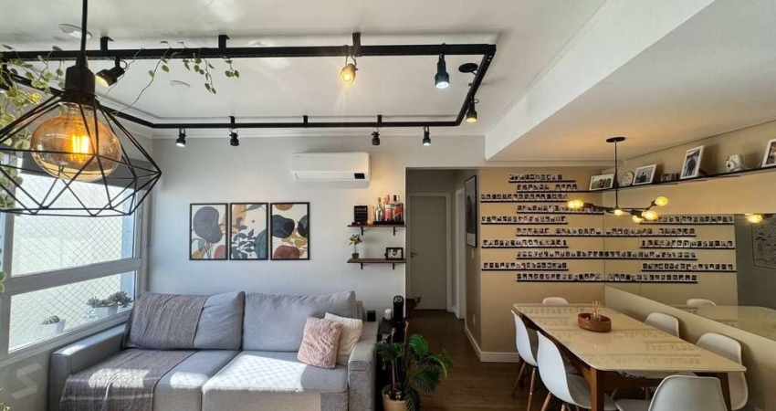 Apartamento mobiliado com 2 dormitórios 1 suíte e 1 vaga no Cristo Redentor