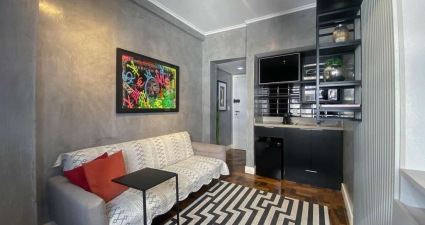 Apartamento mobiliado e moderno no Lido Studios – Próximo à UFRGS e Santa Casa