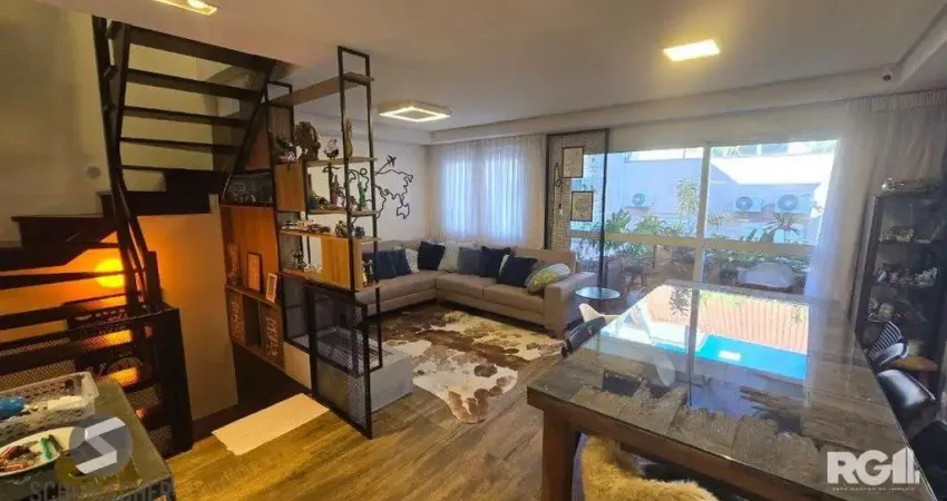 Casa em condomínio, com 3 dormitórios, sendo 1 suíte, 2 vagas, no bairro pedra redonda, em porto alegre, rs