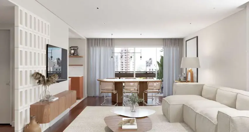 3 dormitórios, reformado e semi mobiliado no coração do petrópolis