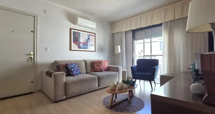 Ótimo apartamento com 79,4m2, 2 dorm. e dependencia completa.