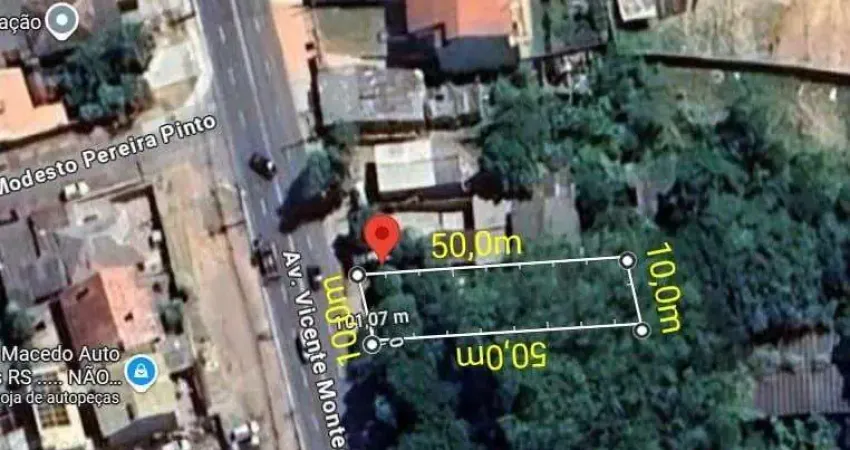 Terreno comercial à venda na Avenida Vicente Monteggia, 1380, Cavalhada, Porto Alegre