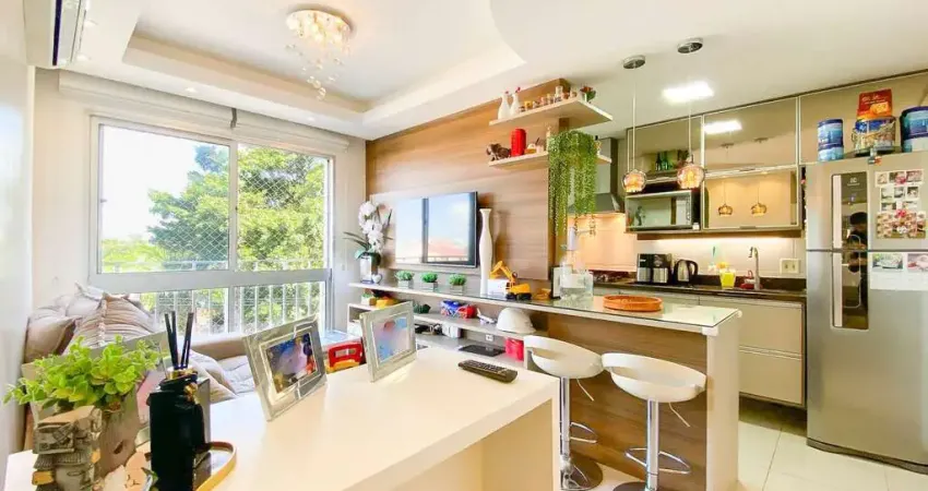 Apartamento / 2 dormitórios / 1 vaga / semi mobiliado / jardim itu / porto alegre / rs