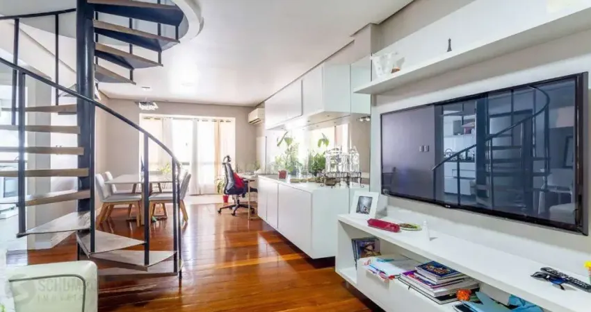 Cobertura com 2 quarto e 108m² à venda em centro histórico, porto alegre.