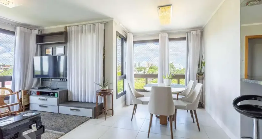 Apartamento à venda com 2 dormitórios (1 suíte) e 2 vagas cobertas - vila ipiranga, porto alegre/rs