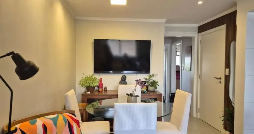 Apartamento de dois dormitórios e uma vaga de garagem no bairro santana