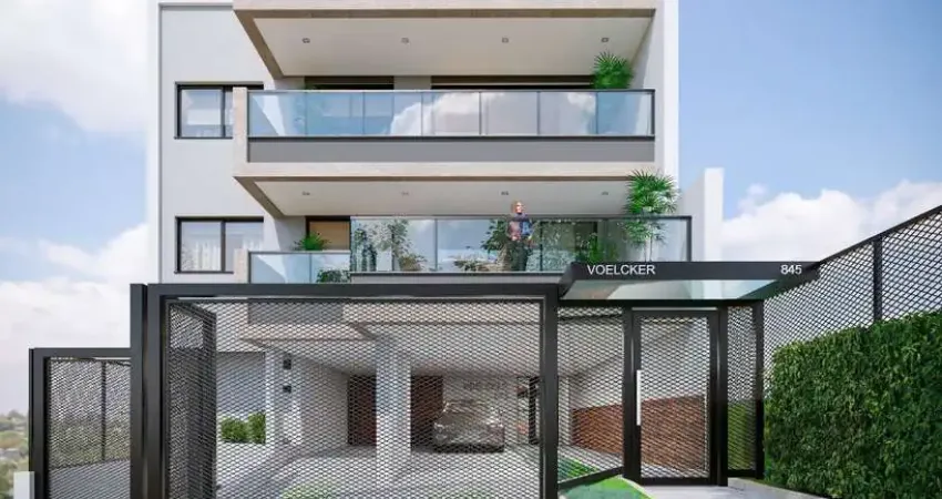 Apartamento de 2 quartos, suíte e 1 vaga de garagem no bairro três figueiras poa