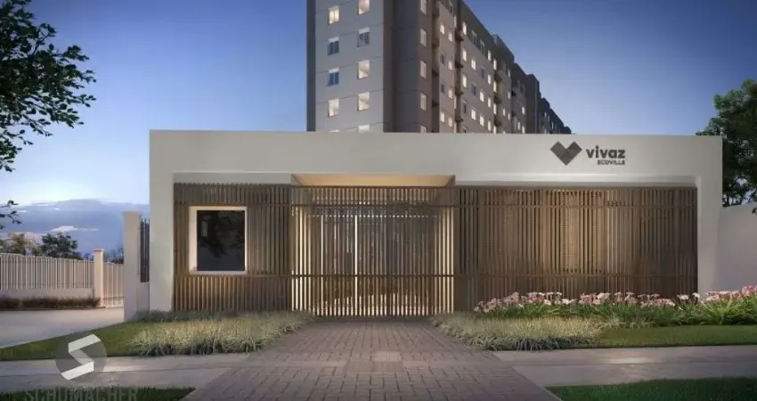 Porto nobre vende excelente apartamento vivaz ecoville com 1 dormitório,