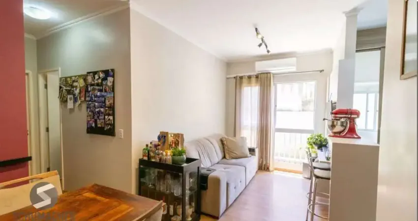 Apartamento de 2 dormitórios com 1 vaga de garagem escriturada, na Rua Dom Vital, Bairro Glória.