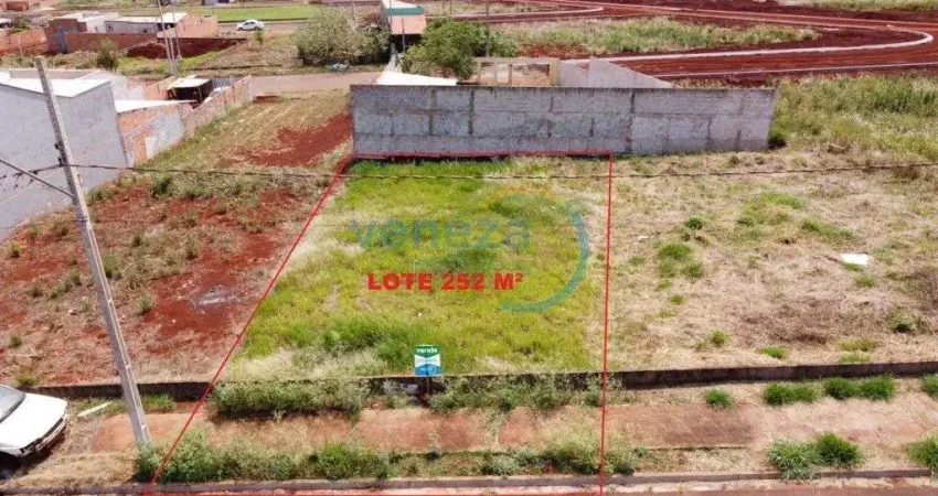 Terreno à venda, 252.00 m2 por r$170000.00 - verona - londrina/pr