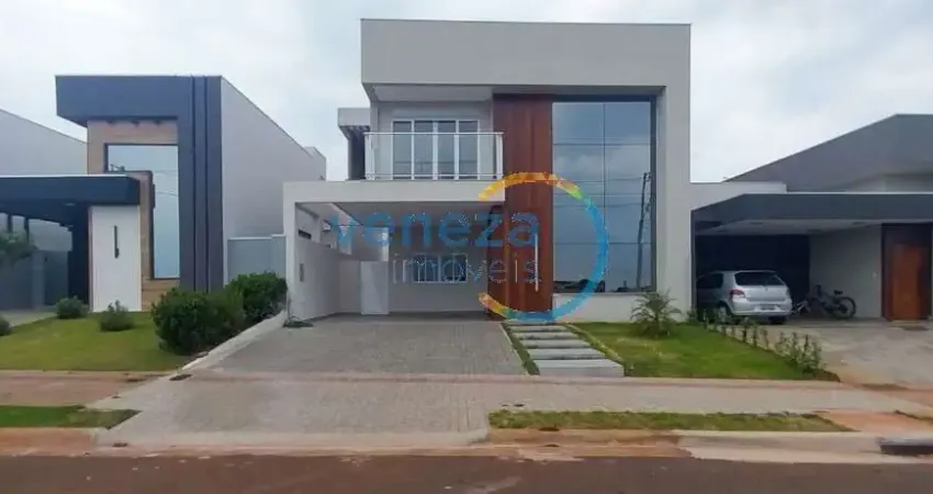 Casa residencial com 3 quartos à venda, 206.00 m2 por r$1600000.00 - parque taua - londrina/pr