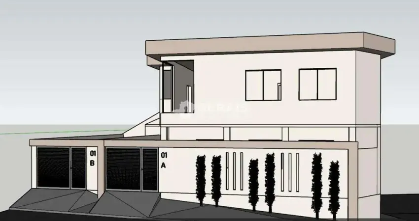 Sobrado à venda, 3 quartos, 1 vaga, dona rosa - divinópolis/mg