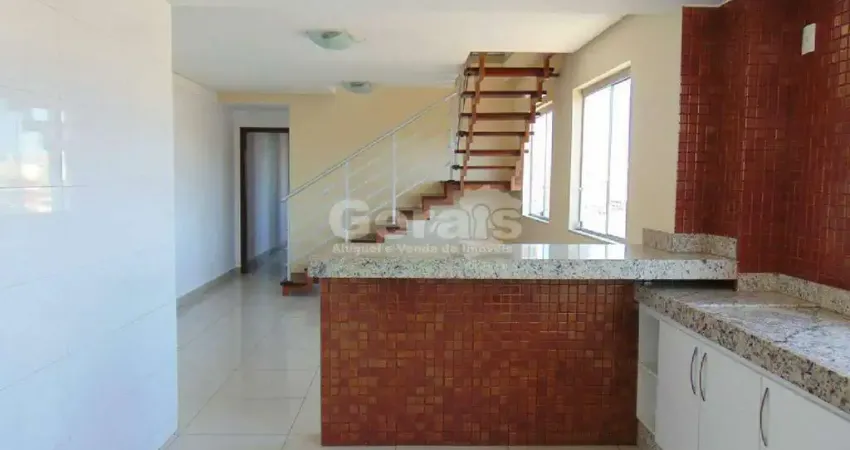 Apto cobertura à venda, 3 quartos, 1 suíte, 2 vagas, centro - divinópolis/mg
