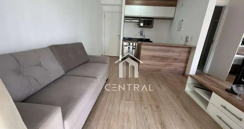 Studio para locação - condomínio cidade maia - 38m² - 1 vaga - varanda - lazer clube - jd: flor da montanha guarulhos/sp