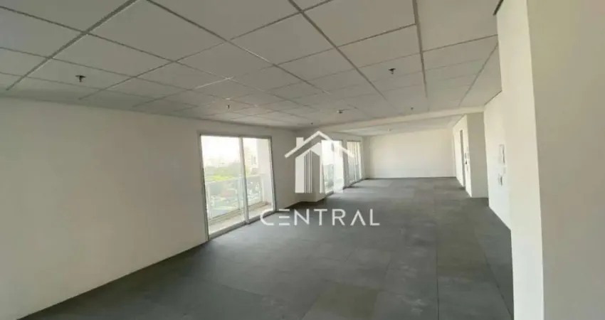 Sala comercial para locação e venda -  240m² - 8 banheiros 2 copa - 2 salas amplas privativas - edifício mônaco business - centro guarulhos/sp