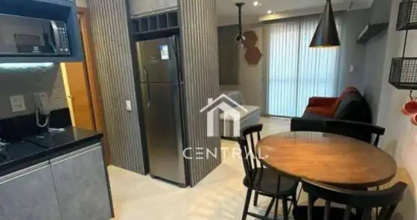 Studio para locação - condomínio via alameda - 37m² - varanda - 1 vaga - centro guarulhos/sp