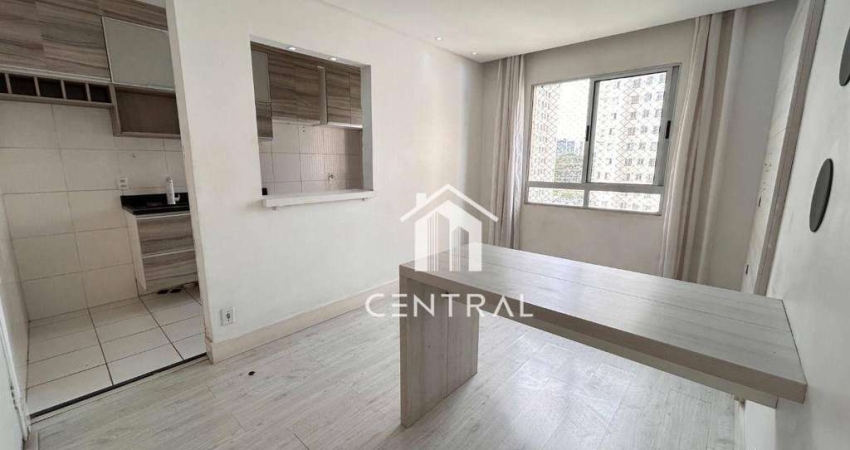 Apartamento com 2 dormitórios, 45 m² - venda por R$ 293.000,00 ou aluguel por R$ 2.284,00/mês - Ponte Grande - Guarulhos/SP
