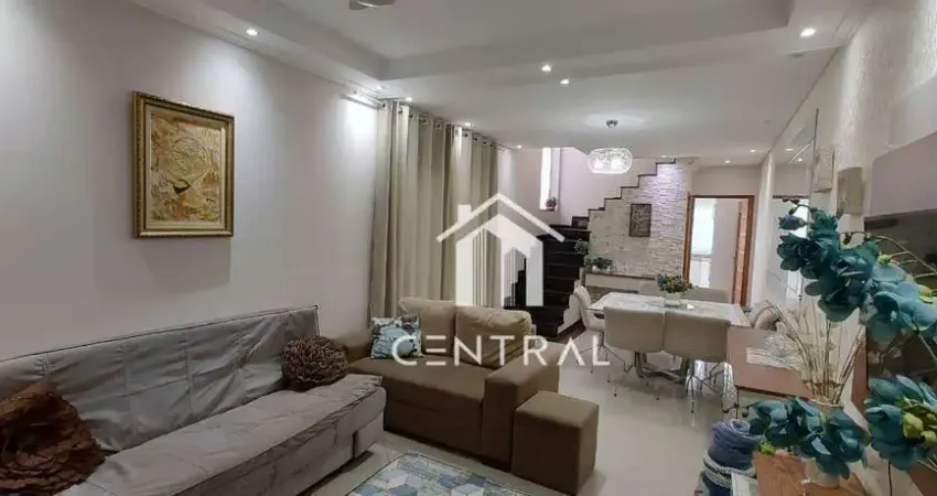 Sobrado com 3 dormitórios à venda, 165 m² por r$ 818.500,00 - jardim santa clara - guarulhos/sp