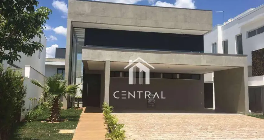 Casa com 4 dormitórios, 335 m² - venda por r$ 3.450.000,00 ou aluguel por r$ 17.300,00/mês - alphaville nova esplanada - votorantim/sp
