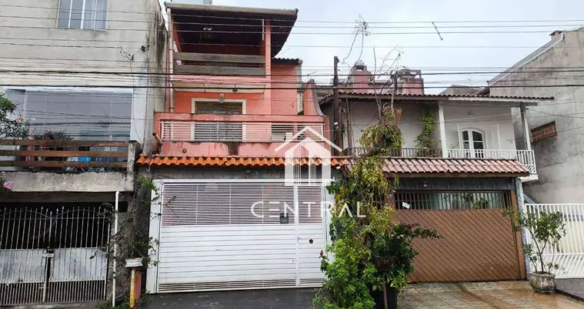 Sobrado com 5 dormitórios para alugar, 250 m² por R$ 3.600/mês - Parque Continental II - Guarulhos/SP