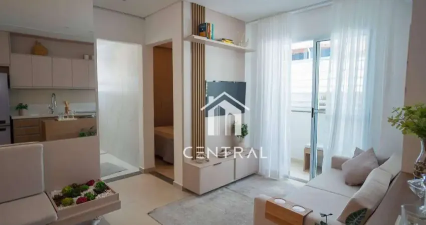 Apartamento com 2 dormitórios à venda, 47 m² por R$ 242.000,00 - Vila Nova Bonsucesso - Guarulhos/SP