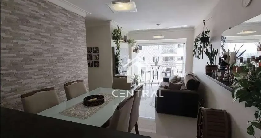 Apartamento à venda 63m², 3 dormitórios sendo 1 suíte, recém reformado, andar alto, no Condomínio Parque do Sol, bairro Ponte Grande - Guarulhos/SP