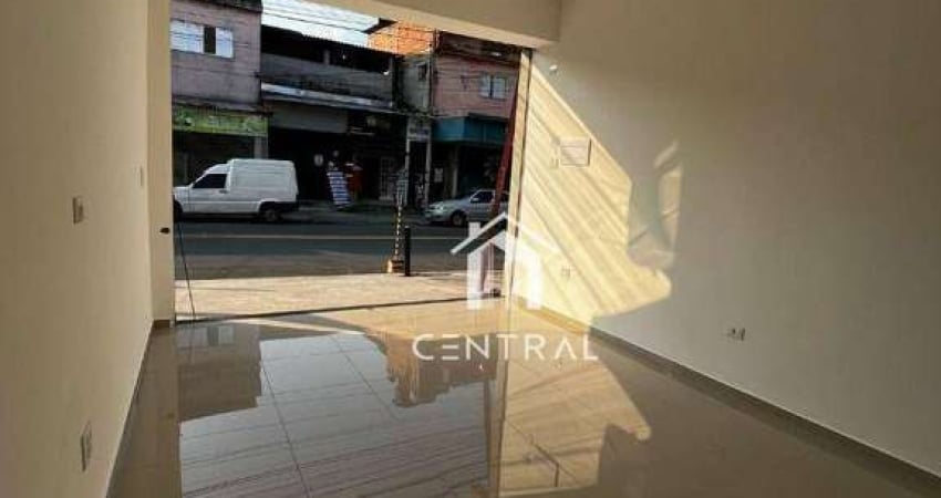 Salão para alugar, 40 m² por R$ 1.700,00/mês - Jardim Nova Cidade - Guarulhos/SP