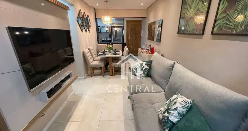 Apartamento a venda - Condomínio Bem Estar - 62m² - 2 Dormitórios - 1 suíte - 1 vaga - Varanda - Vila Rosália Guarulhos/SP