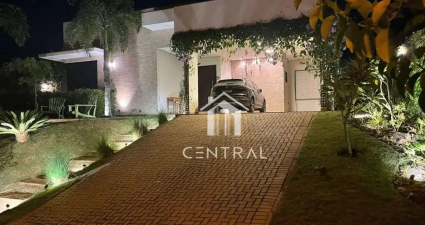 Casa com 5 dormitórios, 430 m² - venda por r$ 4.000.000,00 ou aluguel por r$ 18.525,00/mês - além linha - sorocaba/sp
