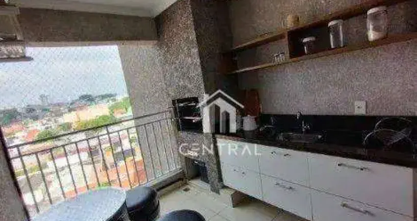 Apartamento com 3 dormitórios para alugar, 73 m² por R$ 4.188,00/mês - Jardim Piratininga - Sorocaba/SP