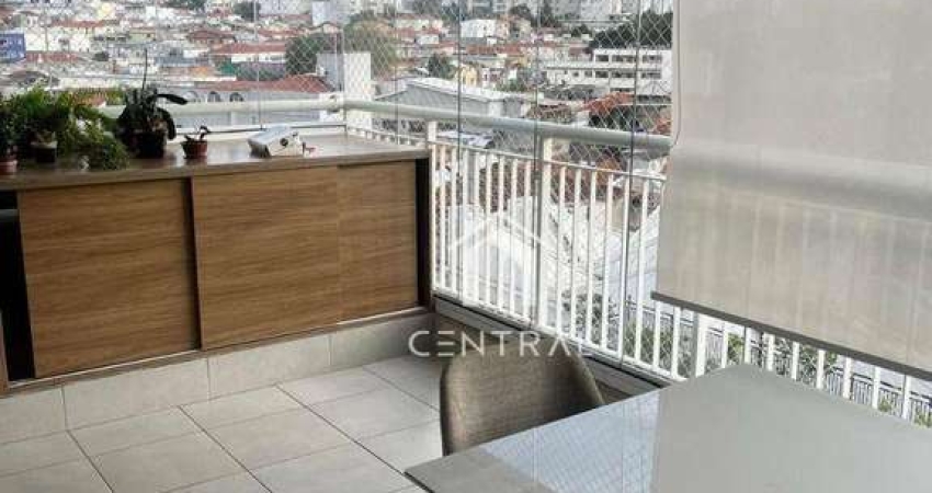 Apartamento, 102 m² - venda por R$ 1.395.000,00 ou aluguel por R$ 8.860,00/mês - Mooca - São Paulo/SP