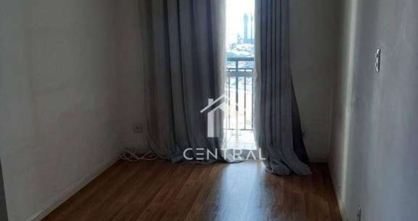 Apartamento à venda, 49m², 2 dormitórios, andar alto c/ vista livre, armários planejados, Condomínio Ventura, Vila Moreira - Guarulhos/SP