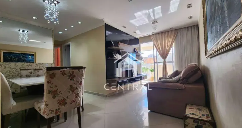 Apartamento a venda condomínio autêntico - 82m² - 3 dormitórios - 1 suíte - 2 vagas - vila augusta guarullhos/sp