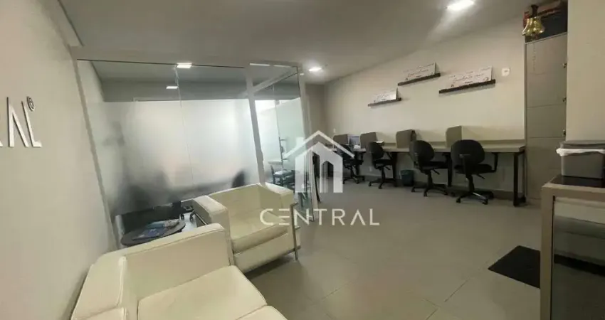 Sala comercial para venda e locação - Condomínio Via Alameda - 37m² - 1 Vaga - Varanda - Centro Guarulhos/SP