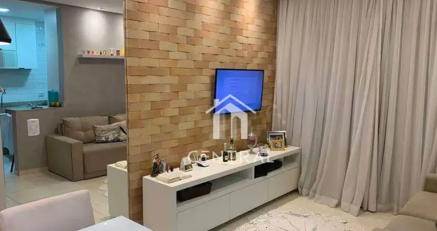 Apartamento com 2 dormitórios com moveis planejados à venda, 54 m² por R$ 220.000 - Éden - Sorocaba/SP