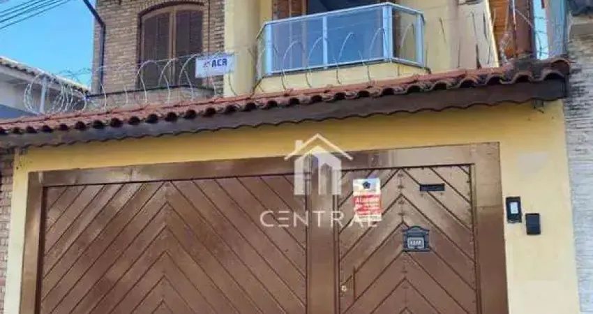 Sobrado à venda, vaga p/ 6 carros suv, churrasqueira, suíte c/ varanda, jardim santa clara - guarulhos/sp