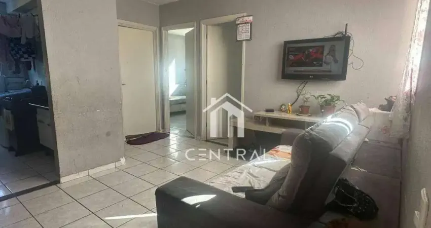 Apartamento à venda, 53m², 2 dormitórios, 8 minutos do aeroporto de guarulhos e próximo à zona leste, condomínio guaraní, vila alzira - guarulhos/sp