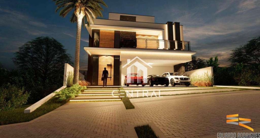 Casa com 3 dormitórios à venda, 400 m² por R$ 4.190.000,00 - Alphaville Nova Esplanada I - Votorantim/SP