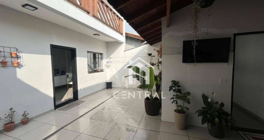 Sobrado com 3 dormitórios à venda, 120 m² por r$ 574.000,00 - jardim wanel ville v - sorocaba/sp