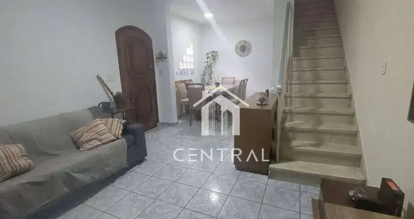 Sobrado à venda, 186m², 4 dormitórios, sendo 1 suíte, sala p/ 2 ambientes, churrasqueira e quintal, parada inglesa - são paulo/sp