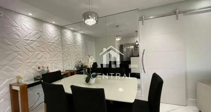 Apartamento a venda - condomínio essence - 83m² - 3 dormitórios - 1 suíte - 2 vagas - centro guarulhos/sp