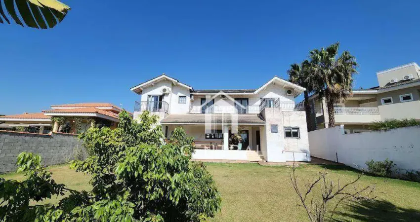 Casa com 6 dormitórios, 450 m² - venda por r$ 2.700.000,00 ou aluguel por r$ 10.790,00/mês - parque reserva fazenda imperial - sorocaba/sp