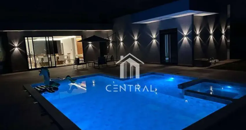 Casa com 4 dormitórios à venda, 370 m² por r$ 2.550.000,00 - fazenda jequitibá - sorocaba/sp