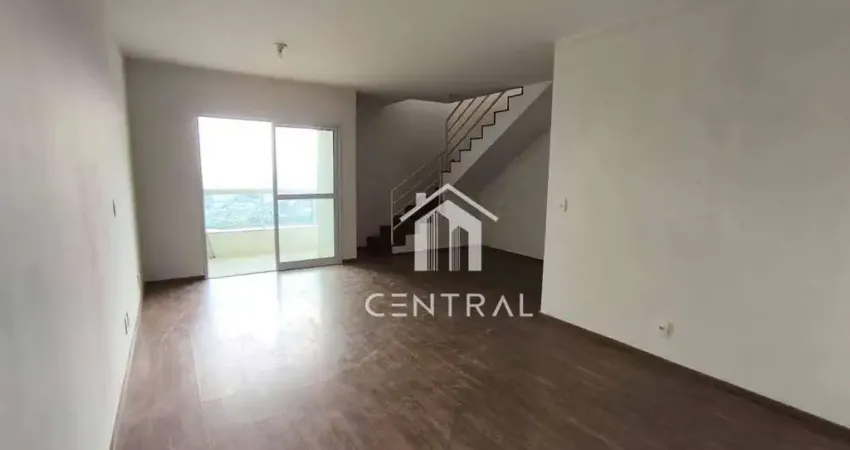 Cobertura com 4 dormitórios para alugar, 160 m² por r$ 4.593,74/mês - jardim gracinda - guarulhos/sp