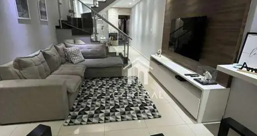 Sobrado com 3 dormitórios à venda, 169 m² por r$ 870.000,00 - jardim santa clara - guarulhos/sp