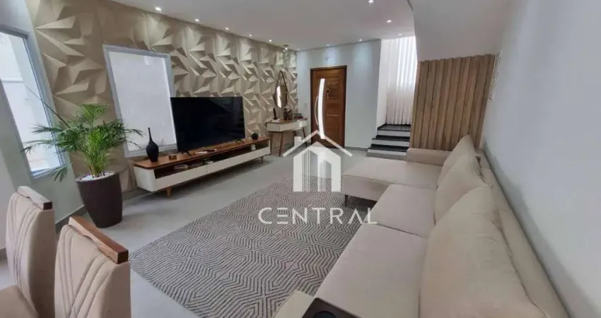 Sobrado com 3 dormitórios à venda, 202 m² por r$ 2.100.000,00 - jardim gramados de sorocaba - sorocaba/sp