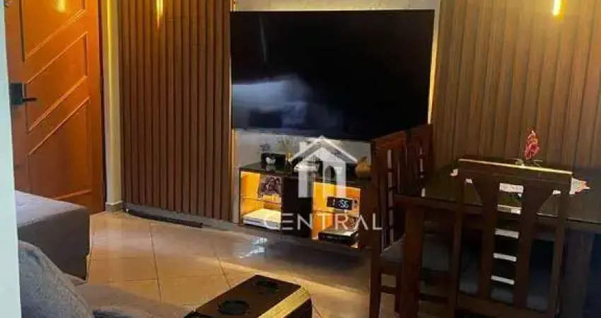 Apartamento à venda, 50m², 2 dormitórios com móveis planejados, próximo ao shopping maia (5 min), condomínio vila rio de janeiro, guarulhos/sp